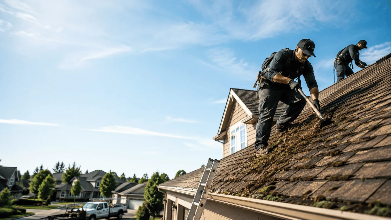 Roof Moss Removal in Draper, UT near me